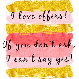 MAKE ME AN OFFER ❤️